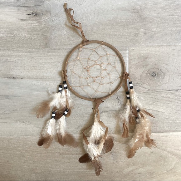 Dreamcatcher with Feathers and Beads - Picture 1 of 13